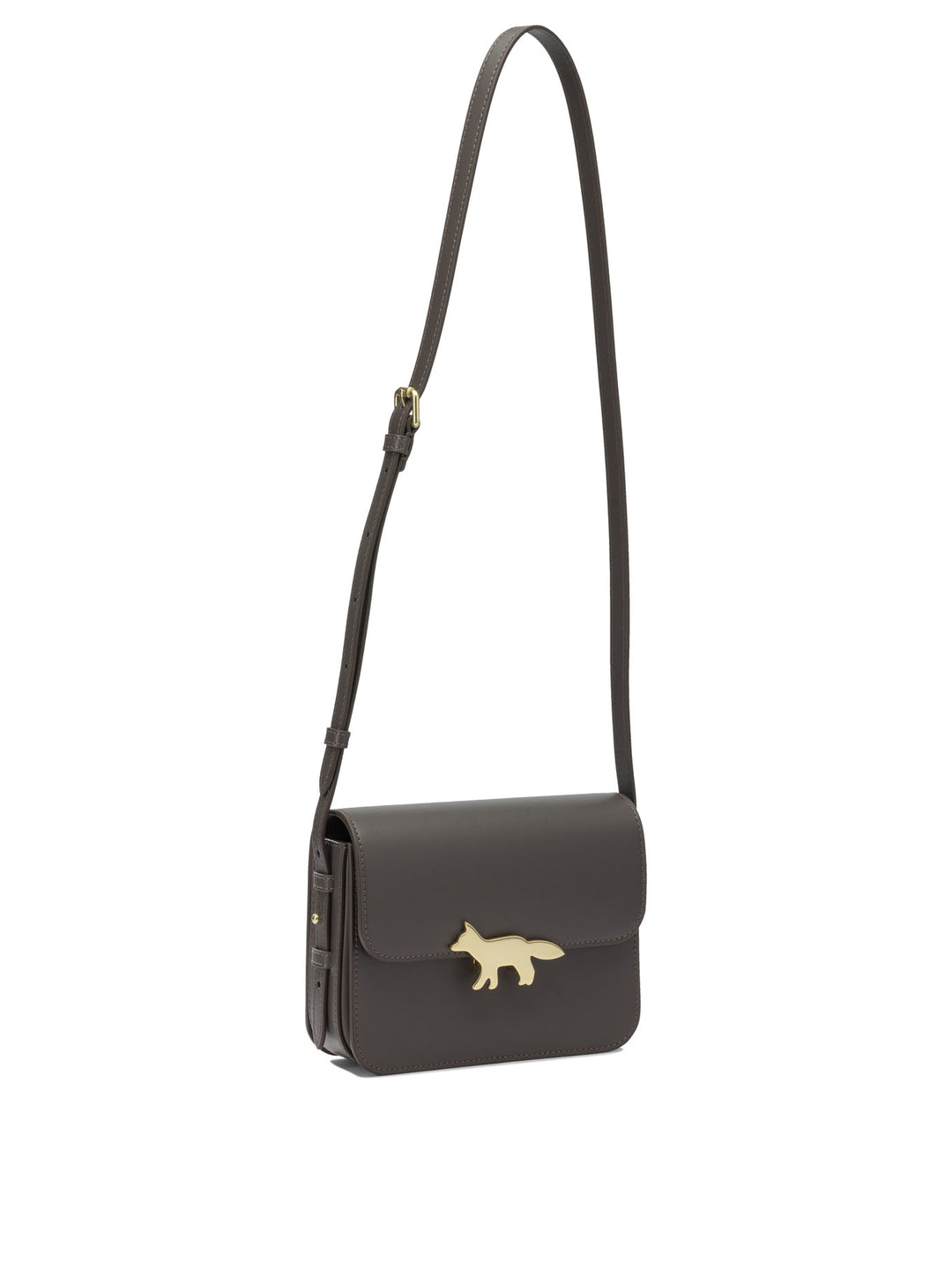 Maison Kitsuné Edie Borse a Tracolla - Marrone | af913b281a675441a7631016d43bdd9d75723af5