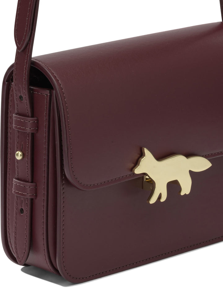 Maison Kitsuné Edie Borse a Tracolla - Bordeaux | 72df934ad83fcc50a9f1869b385a03e054bad987