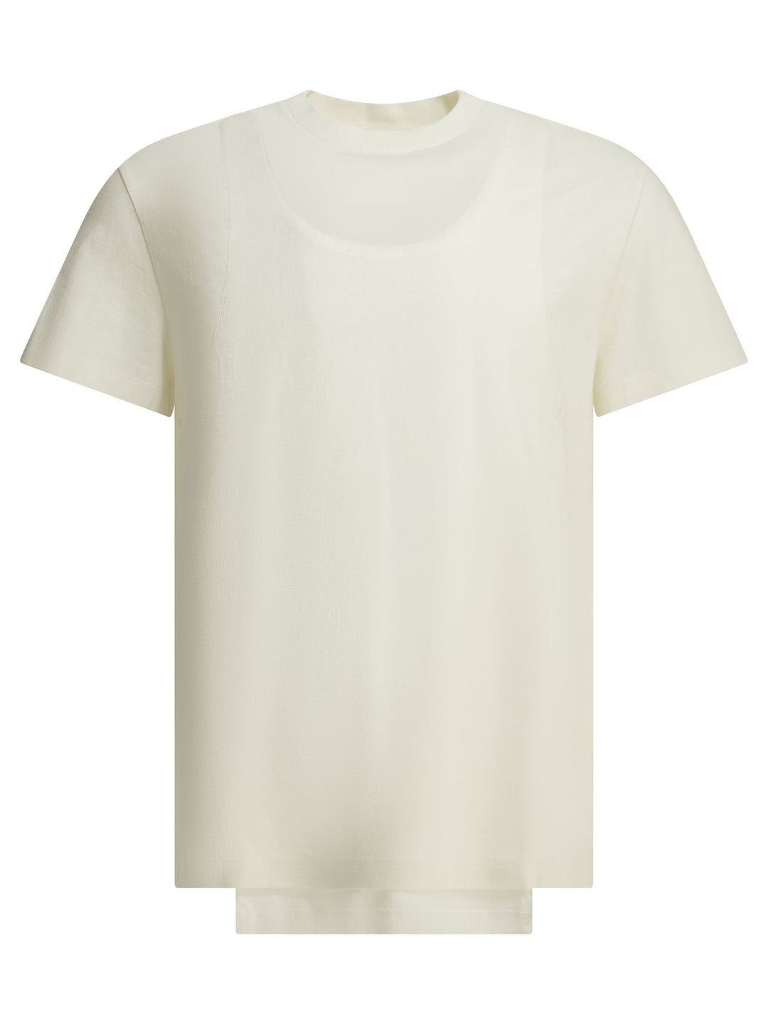 Maison Margiela Double Layer T-shirts - Bianco | 5ed2714f8965dce1dd6dbcdee20358e22c486517