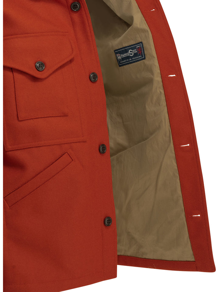 Manifattura Ceccarelli Cruiser Jackets and Coats - Rosso | bb27d4b59d9e5b79109cd955731b5b021d9aa67f