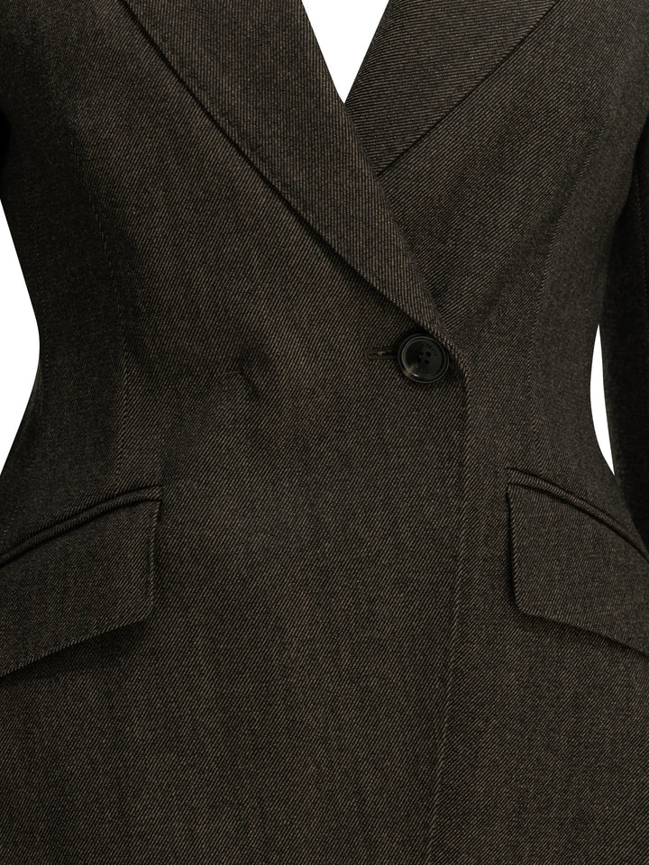 Max Mara Wool Blazer Jackets and Coats - Nero | ccd3ad27a75e594aecc1551e9604471755006136