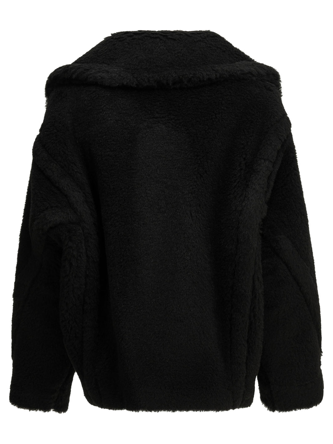 Max Mara Short Alpaca Coat Jackets and Coats - Nero | 6a353d744856db4893d0bc5901559cbccc85e423