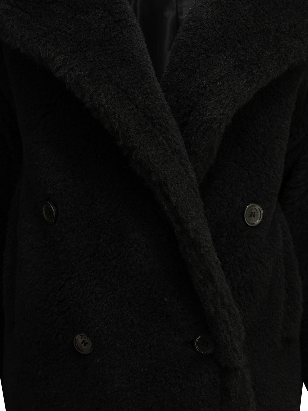 Max Mara Short Alpaca Coat Jackets and Coats - Nero | fb9a6e900cf1728d92d0c98a1a631476878c79b9