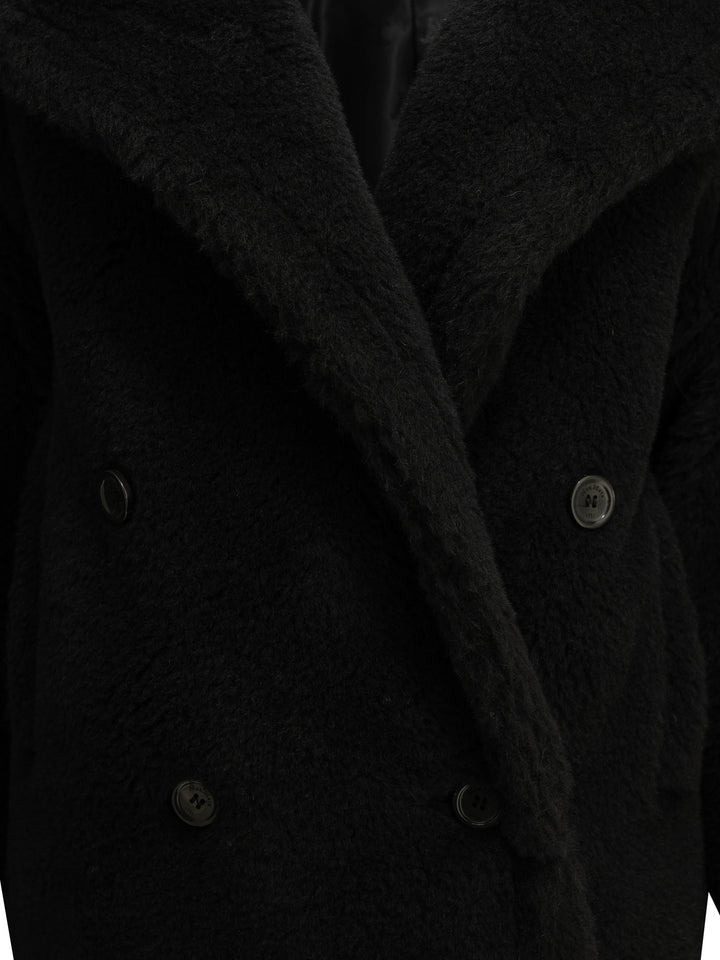 Max Mara Short Alpaca Coat Jackets and Coats - Nero | fb9a6e900cf1728d92d0c98a1a631476878c79b9