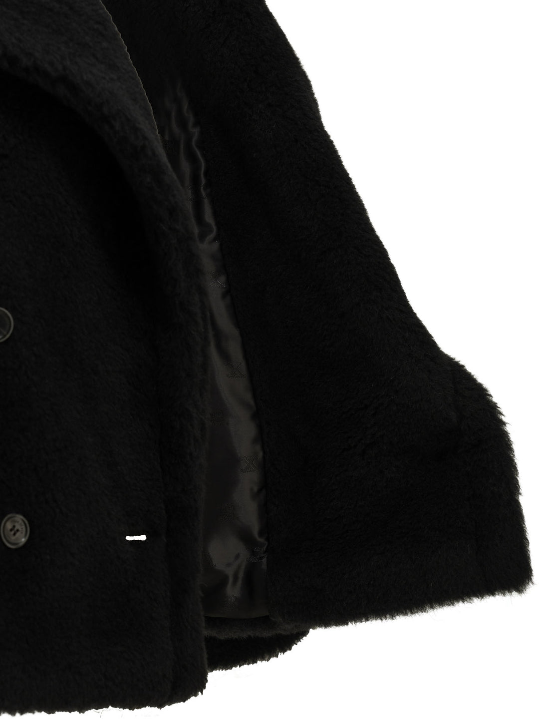 Max Mara Short Alpaca Coat Jackets and Coats - Nero | d2ebe8e8629b2b6a1781f1e4bc6a3fd6b227fcec