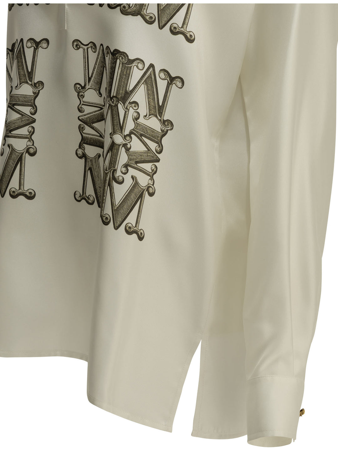 Max Mara Casual Silk Shirt Shirts - Bianco | e1a7ec8f494a772a76ce950e65597503f2450842