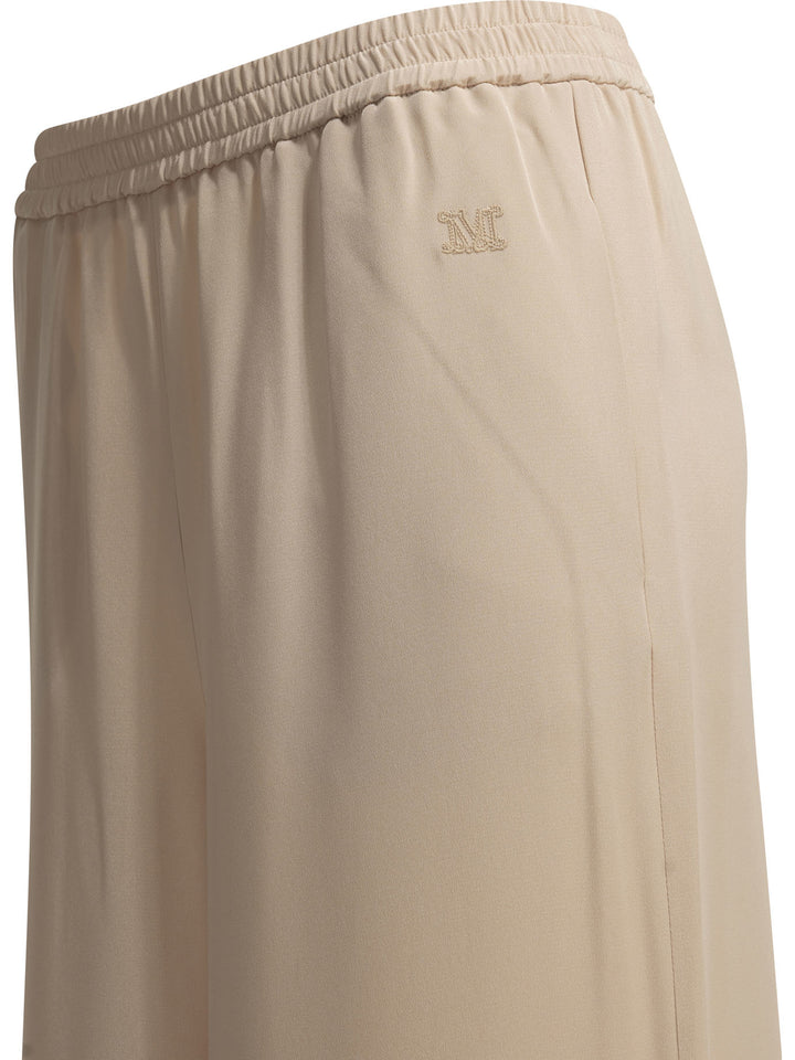 Max Mara Casual Silk Pants Trousers - Rosa | 69aec142d731020e86d1cf4703fb92b36042d861