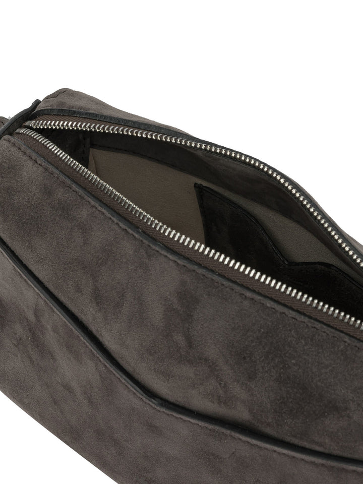 Max Mara Small Suede Handbag Handbags - Marrone | 618bcef42b95f4ed6d7a90fca7b9d34ff6425444