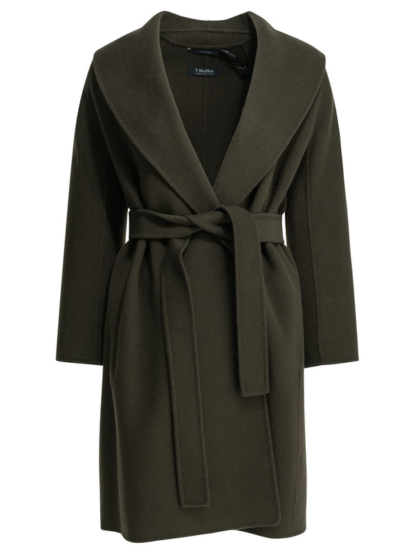 Long Wool Coat Jackets And Coats Verde