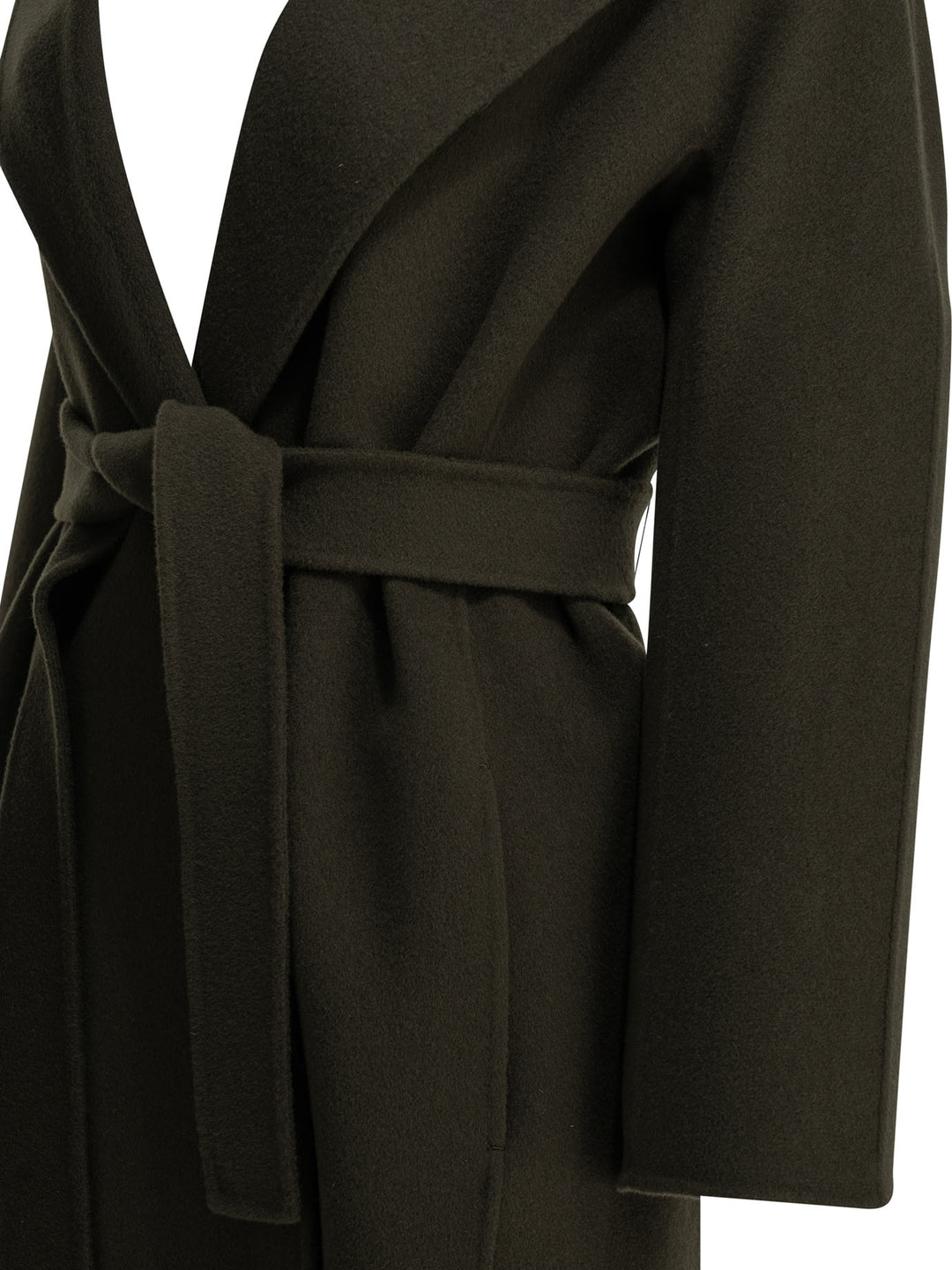 Max Mara S Long Wool Coat Jackets and Coats - Verde | 52ba8679ceb7998a6ff862037e3d3fd8689339f7