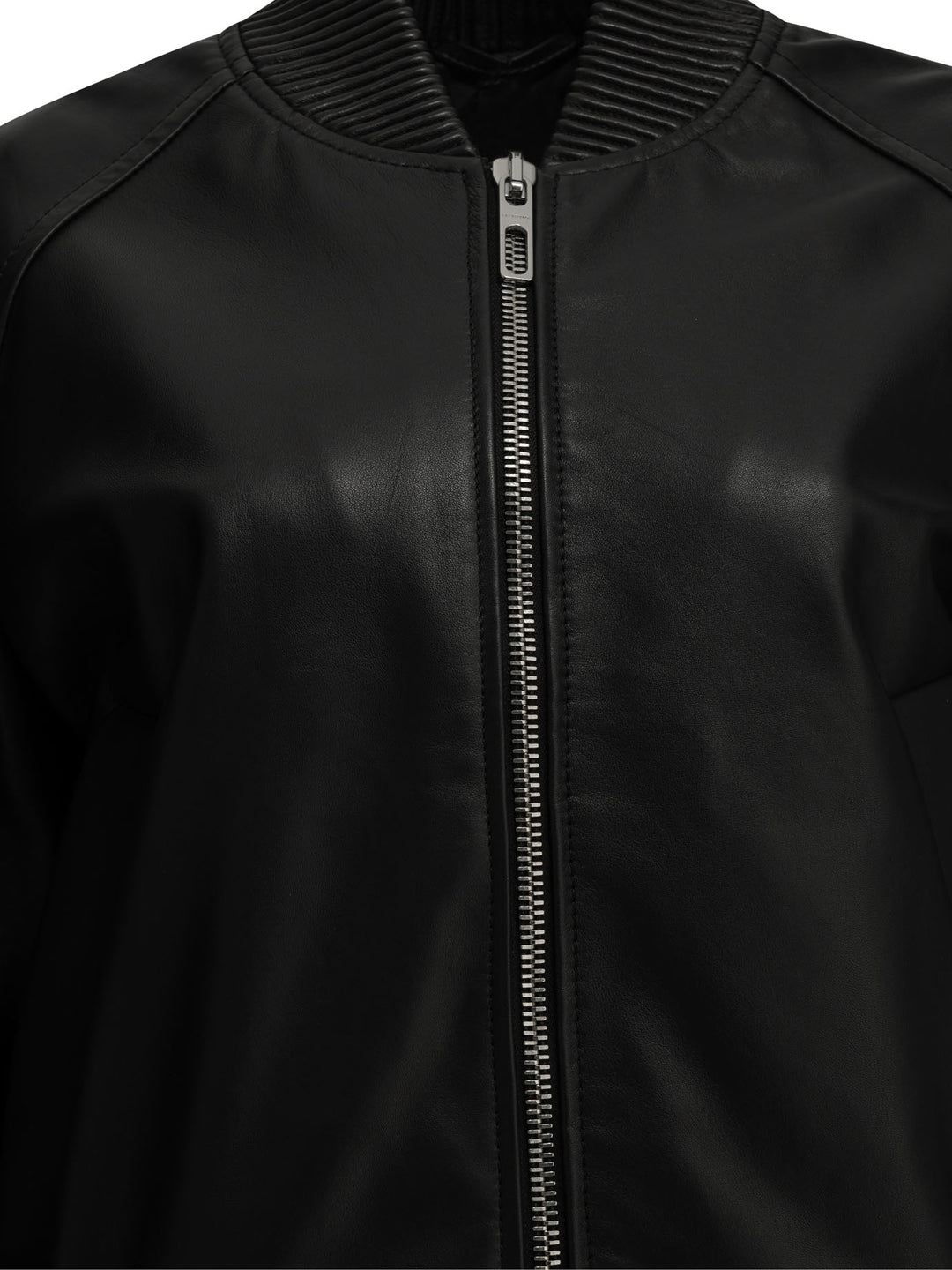 Max Mara Sportmax Nappa Leather Jacket Jackets and Coats - Nero | 2b1ad7c3510cac472f847c2671814af538f01155