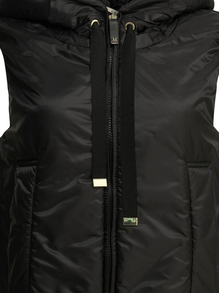 Max Mara The Cube Water-Repellent Sleeveless Jacket Jackets and Coats - Nero | dbebab05248738f27e83756fee624d1bdd5f5929