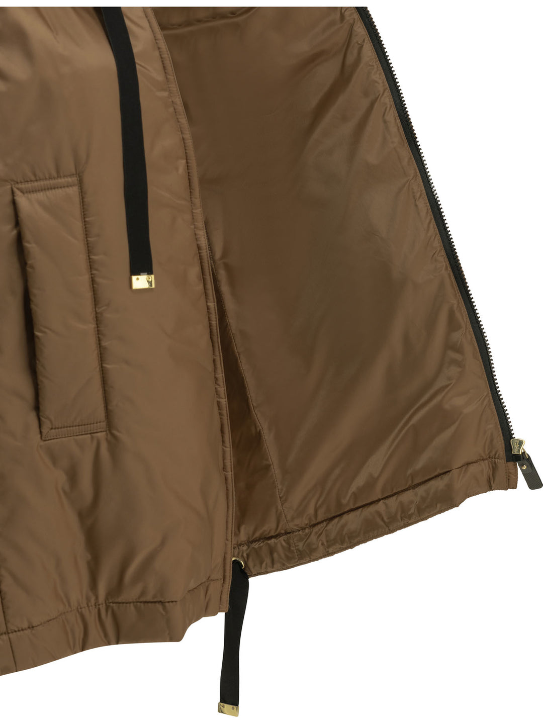 Max Mara The Cube Water-Repellent Sleeveless Jacket Jackets and Coats - Marrone | 6c93d85d4fcba5c10d15e6dafef4872412b61075