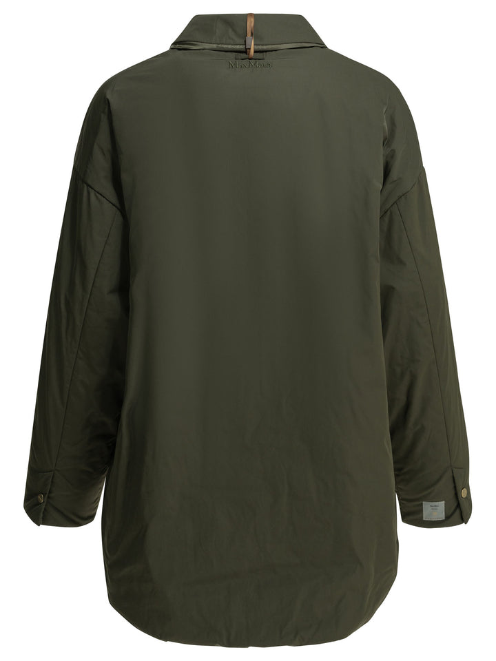 Max Mara The Cube Reversible Water-Resistant Padded Jacket Jackets and Coats - Verde | 6d99791adb734b50e6c1621d55e57071cf0f4e07