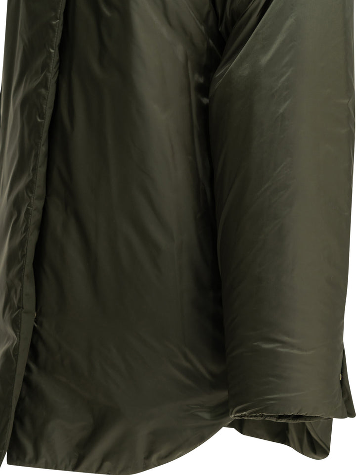 Max Mara The Cube Reversible Water-Resistant Padded Jacket Jackets and Coats - Verde | 99156a84ac39d0b06378eeac2ff31b8ffe6f8520