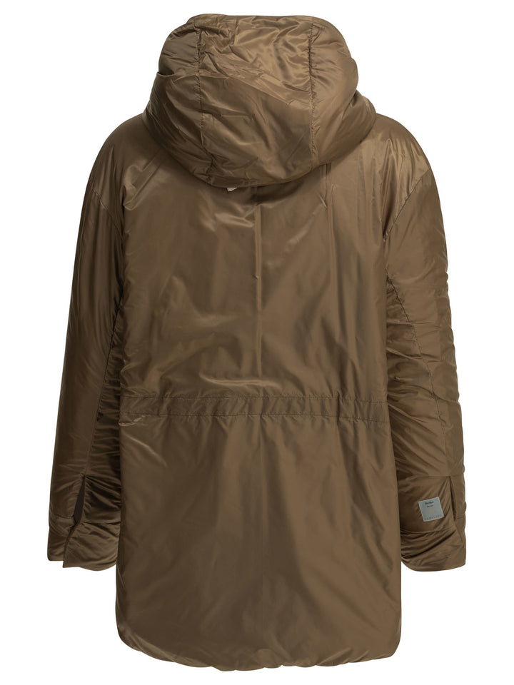 Max Mara The Cube Reversible Water-Repellent Parka Jackets and Coats - Marrone | 65d90fdd40833c374242ac190e7114e22a99657c