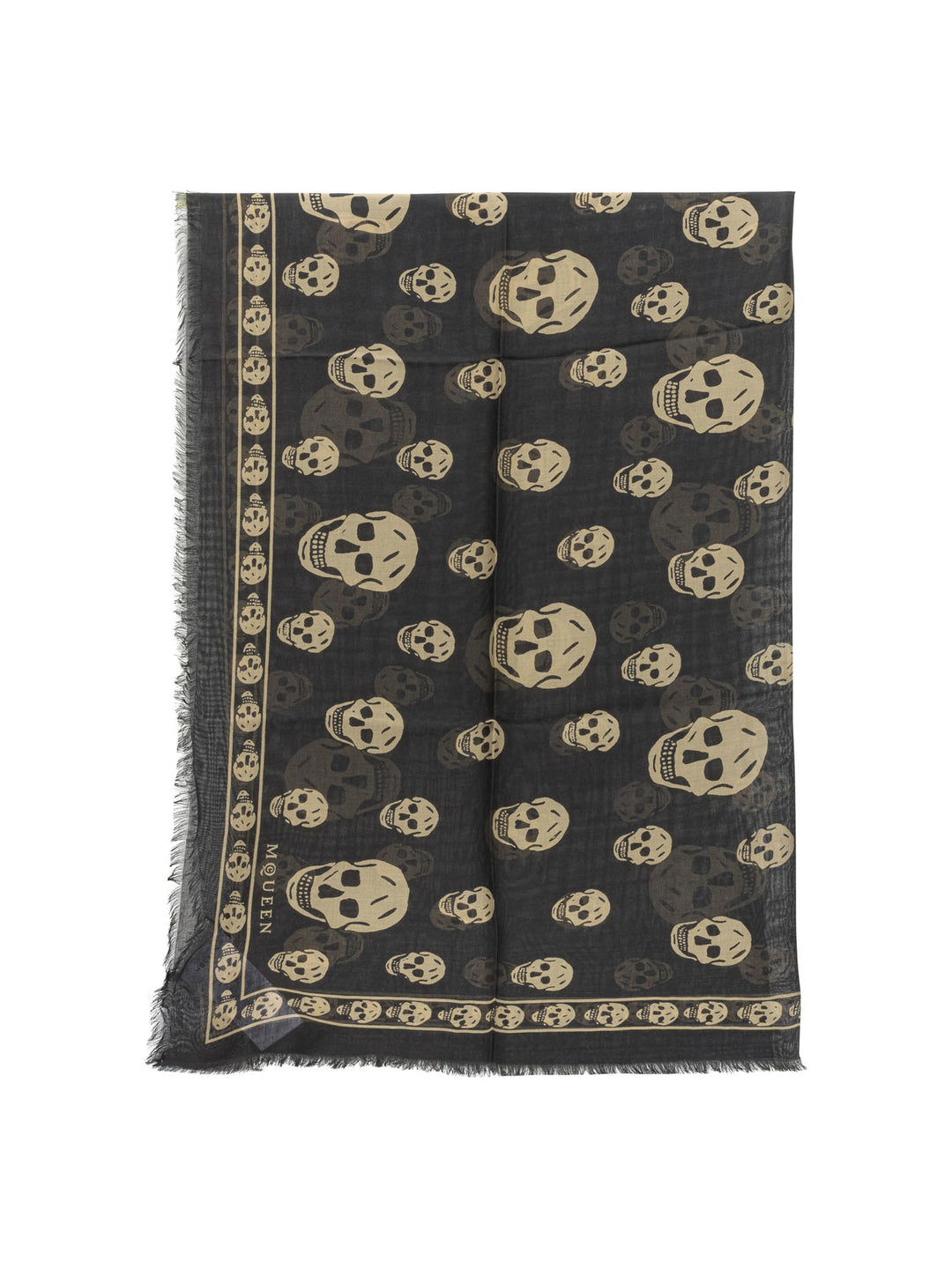 Mcqueen Scarves & Silk Scarves Sciarpe & Foulard - Nero | 669e28dd82985461f6fb46b82533e80ca0a09940