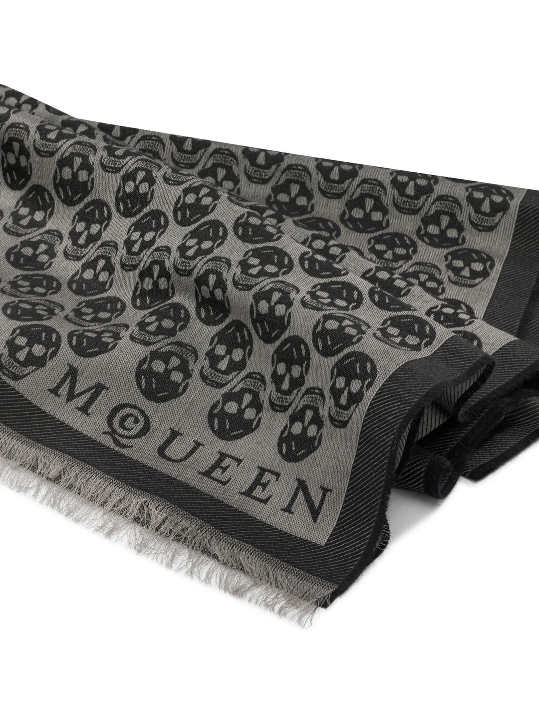 Mcqueen Scarves & Silk Scarves Sciarpe & Foulard - Grey | 8293dc57495d3341033a141fd27ab3654dc35cf1