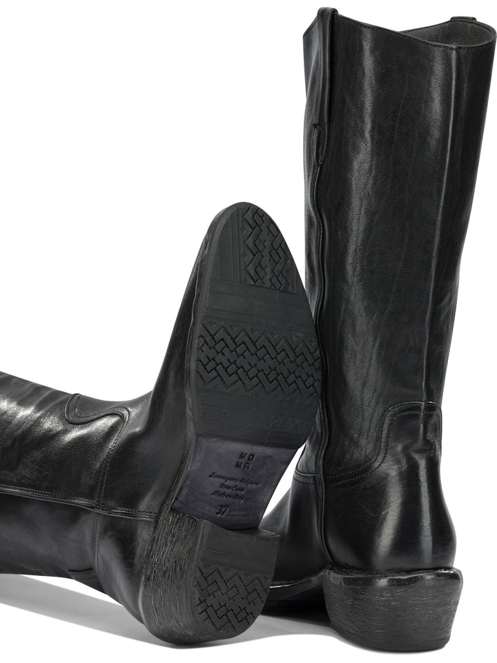 Moma Dallas 50mm Boots and Ankle Boots - Nero | 3760554becadb3a6ad36d4dfd0110d97c5a28b9a