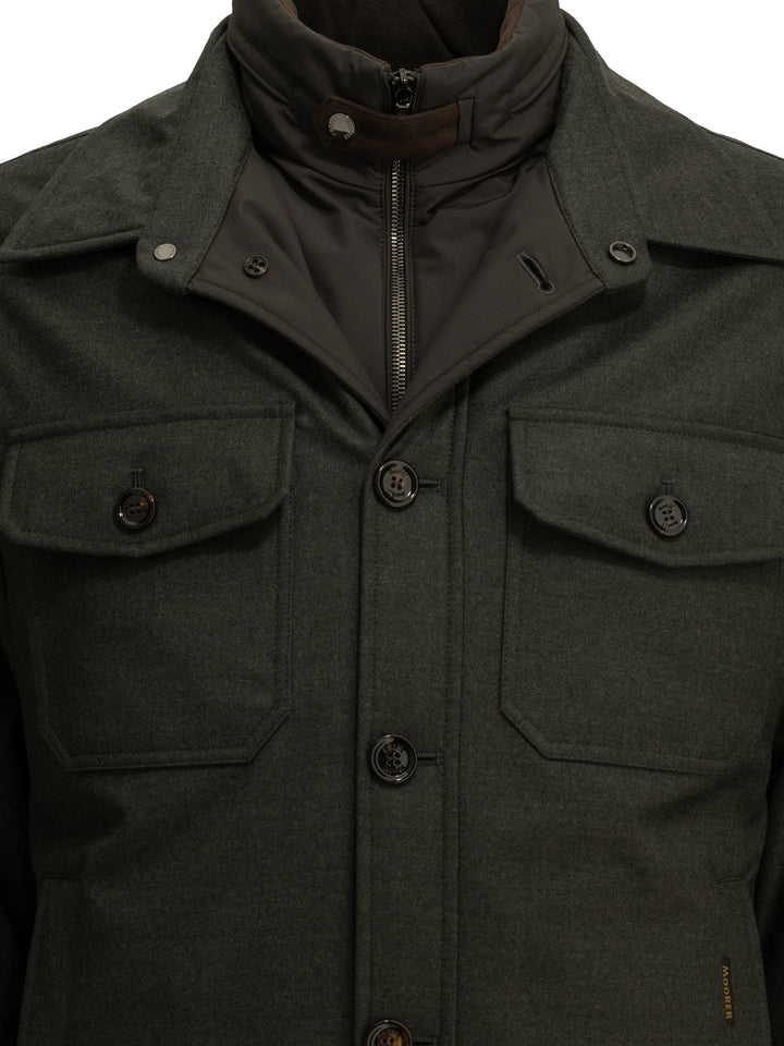 Moorer Dasson-Ll Jackets and Coats - Verde | 7140ed9f180a001a129f9239065f20639ca3bc67
