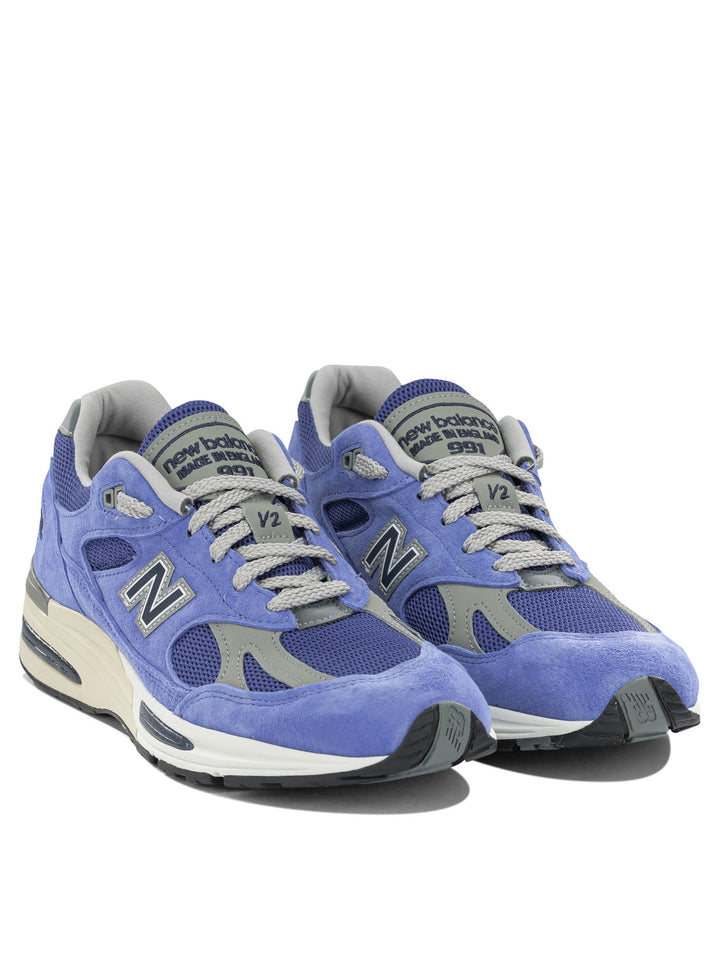 New Balance Made In Uk 991v2 Summer Brights Sneakers & Slip-On - Blu | df552df2bd4fa046c889759744248d8764e4fb02