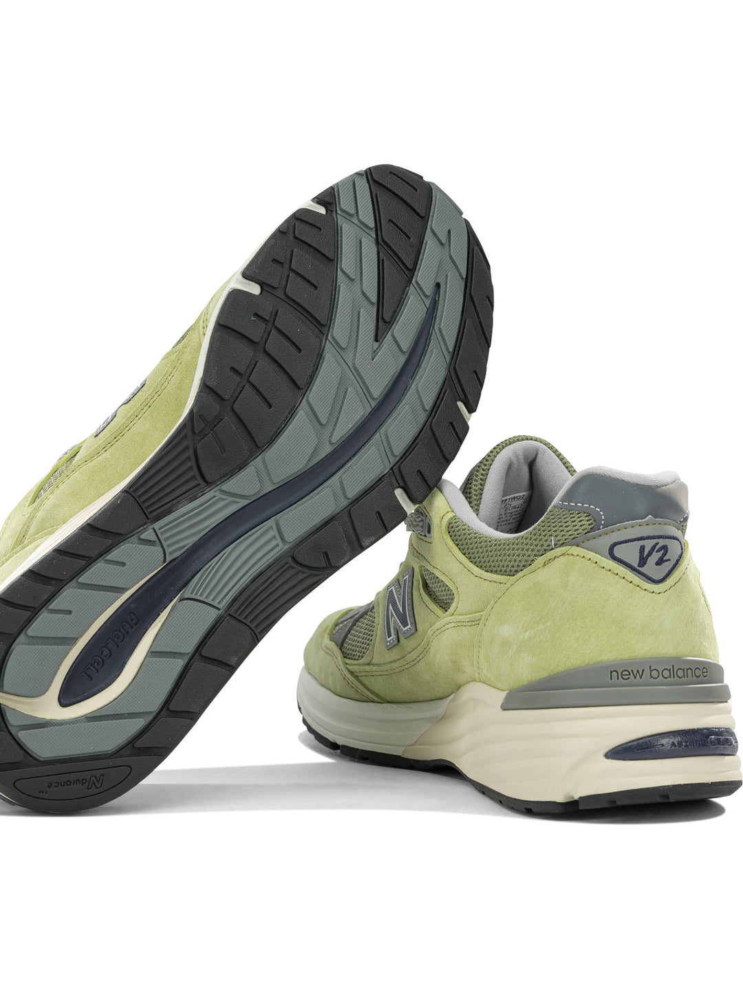 New Balance Made In Uk 991v2 Summer Brights Sneakers & Slip-On - Verde | 8ae67dc34d8b6b2333accac077b6ccc27407a287