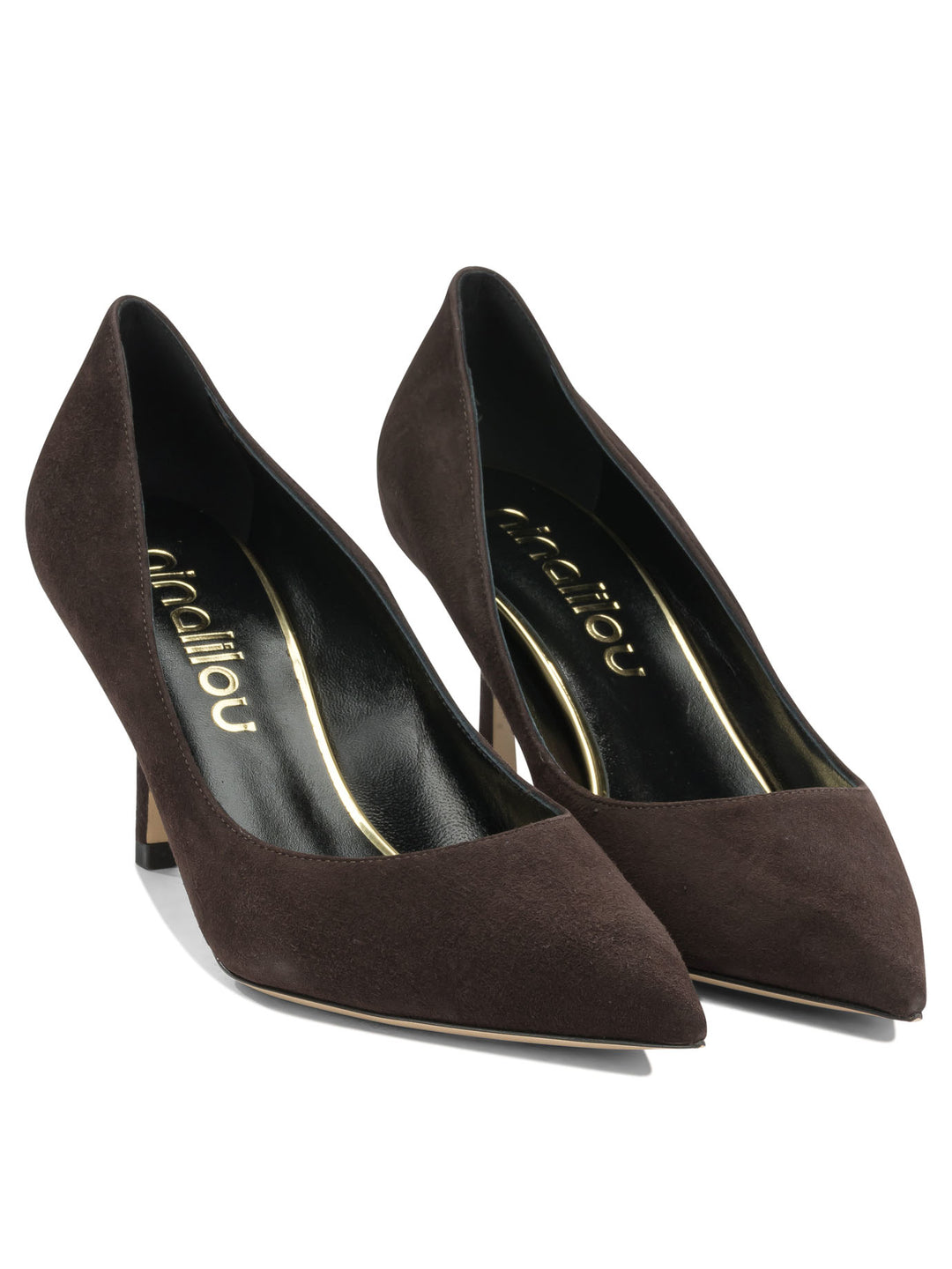 Ninalilou Chaussures à Talon Marron