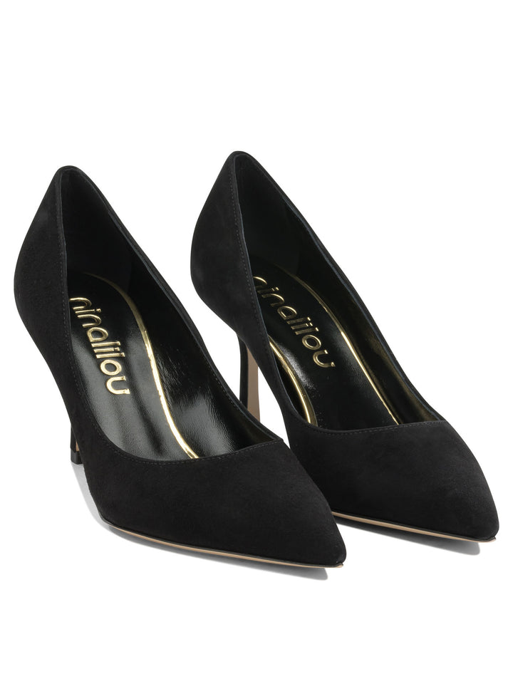 Ninalilou Schuhe mit Absatz Schwarz