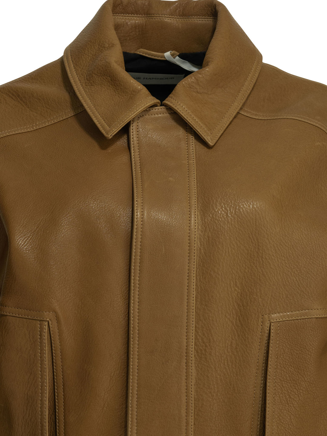 Nour Hammour Dalma Jackets and Coats - Marrone | bccb0e3dedce691157ce4bb621193a27889f891b