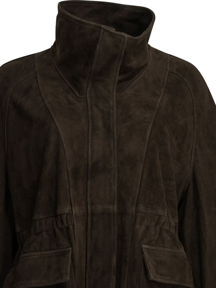 Nour Hammour Quai Winona Jackets and Coats - Marrone | 817178330fb4604d4684be53eafca1e05b6aadc6
