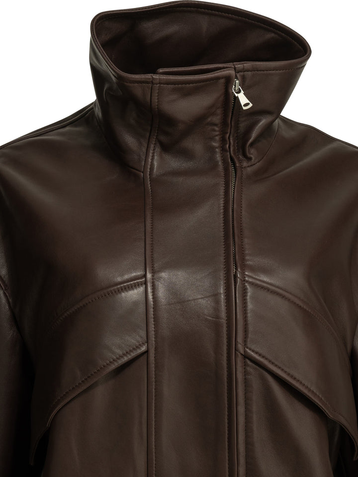 Nour Hammour Roland Jackets and Coats - Marrone | 1f87cec80fa841d72fabec9d447ee230dd483e30