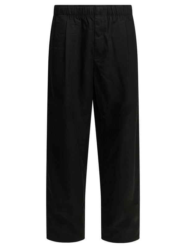 Casual Tencel Hose Schwarz
