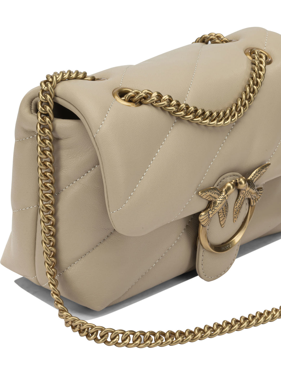 Pinko  Borse a Tracolla - Beige | 5de49fa44d161a9e18393400ee07bdf665b6e4f7