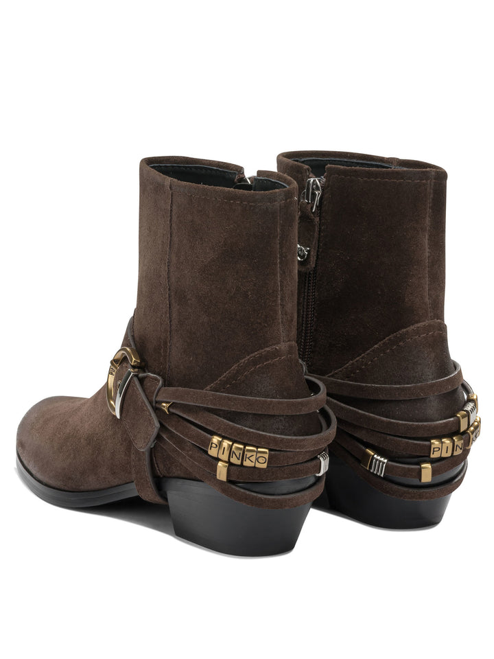 Pinko Boots & Ankle Boots Boots and Ankle Boots - Marrone | 0191bce269588c30f878b106a4eeea243f504b73