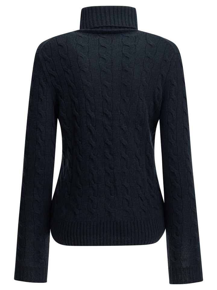 Polo Ralph Lauren Turtleneck Sweater With Logo Knitwear - Blu | 568084d58d12879a81bf3d3ed4e303ba6e8e7a58