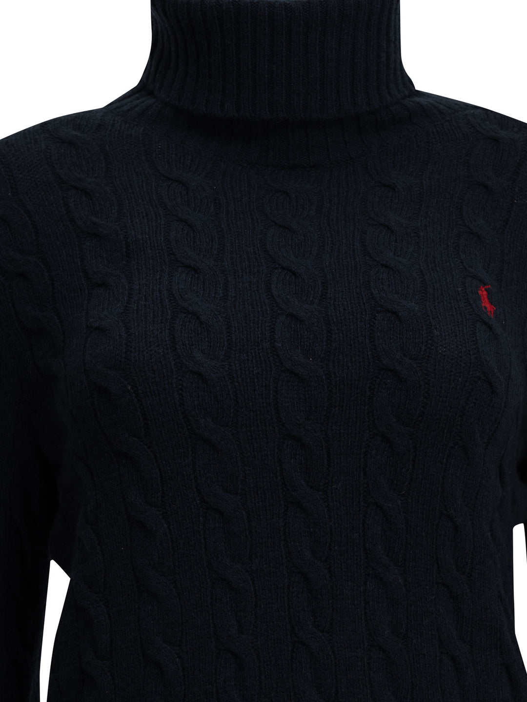 Polo Ralph Lauren Turtleneck Sweater With Logo Knitwear - Blu | 75aa6919369efb7a6b47f74bc2738e18829b31cc