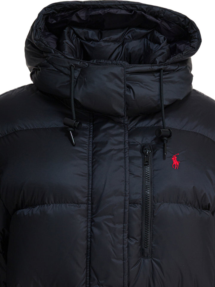 Polo Ralph Lauren Down Jacket With Logo Jackets and Coats - Nero | 393d1ca0dddc88d313ae0bea533f09fab13a7e5a