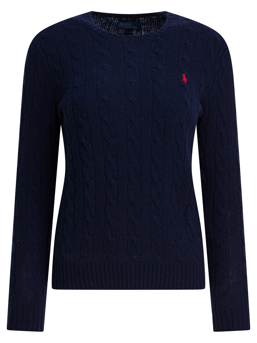 Polo Ralph Lauren Crew-Neck Sweater With Logo Made Of Wool And Cashmere Knitwear - Blu | 6f4fa27a33a724c9d7b697d0961c2438c49a2426