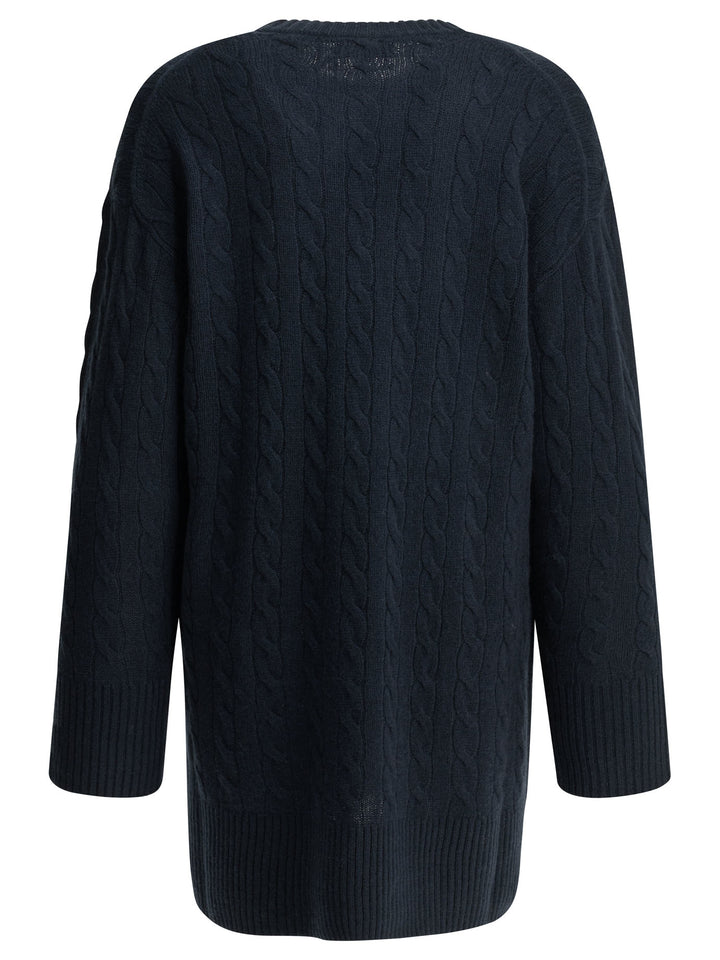 Polo Ralph Lauren Short Knit Dress With Logo Abiti - Blu | c719c9af64aece5eb2d7645e93cfaa36ab52e5cd