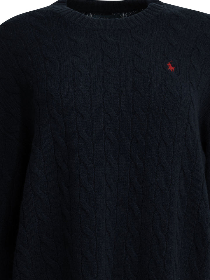 Polo Ralph Lauren Short Knit Dress With Logo Abiti - Blu | 7daaf2a9d79a4e74ec9e7faa57df102c09aa98bd