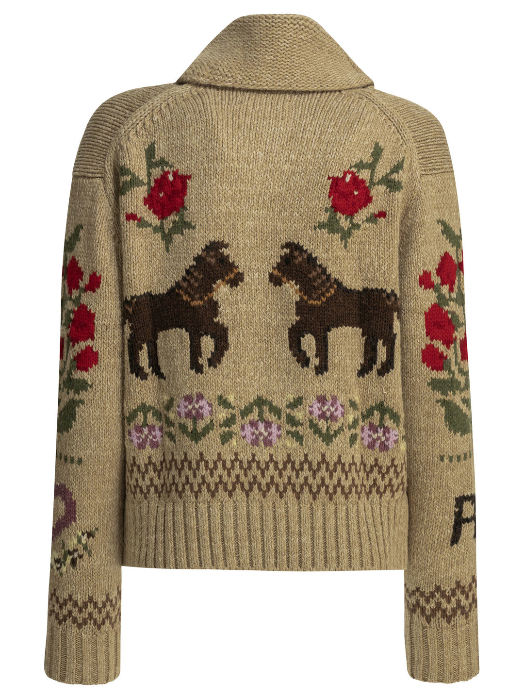 Polo Ralph Lauren Textured-Knit Cardigan Knitwear - Beige | 427f4943420747ec357b17c6e9c87d548a400263