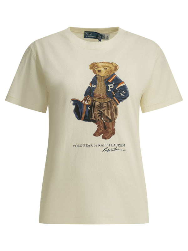 Polo Bear T-Shirts Bianco