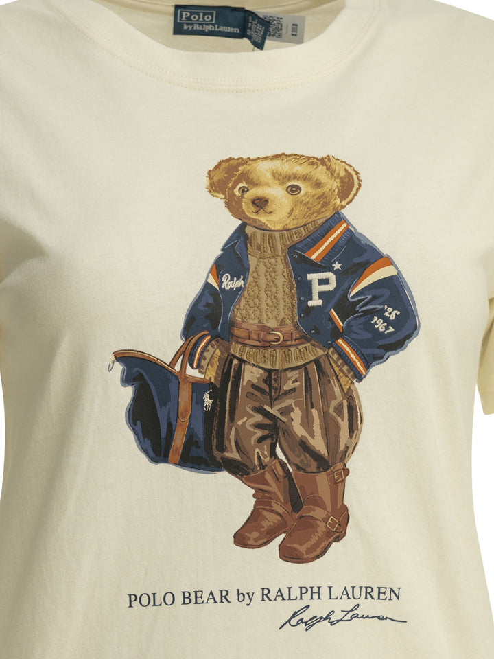 Polo Ralph Lauren Polo Bear T-shirts - Bianco | 8411df30671ae530597ec5bf86633e37063eed95