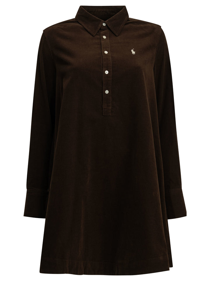 Polo Ralph Lauren Short Shirtdress Abiti - Marrone | 277abb9553b6e0c02a0e99523a7da52947e69ccd