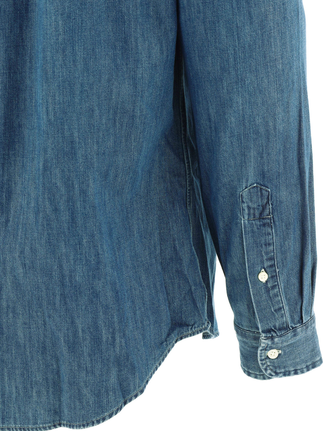 Polo Ralph Lauren Custom-Fit Casual Shirt With Logo Shirts - Blu | 21c56987ef164f25eb71fbf5e0d920a3447df04d