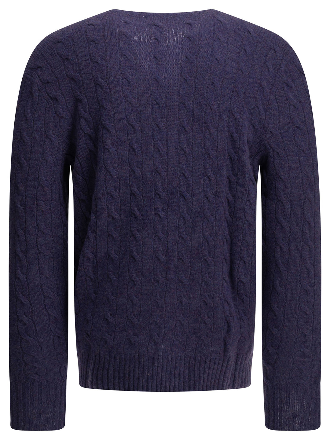 Polo Ralph Lauren Crew-Neck Sweater With Logo Knitwear - Viola | 764342696945a12eee8669fc0e99a1eaa0d5f05c