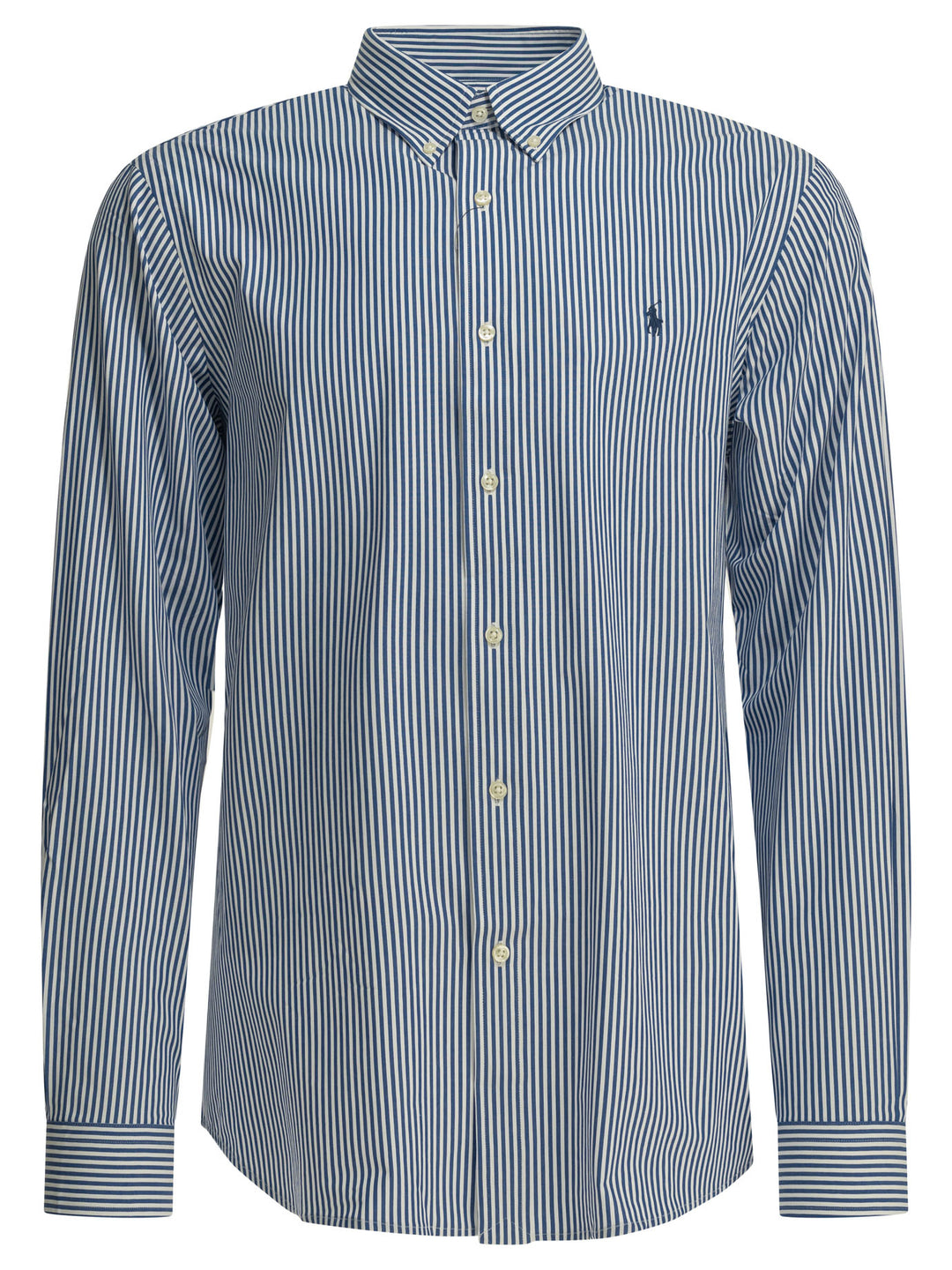 Polo Ralph Lauren Custom-Fit Casual Shirt With Logo Shirts - Light blue | b97e1755653827fbc28057c8bd25003b239f8353