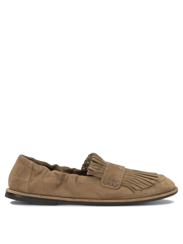 Mocasines y Chanclas Marrón