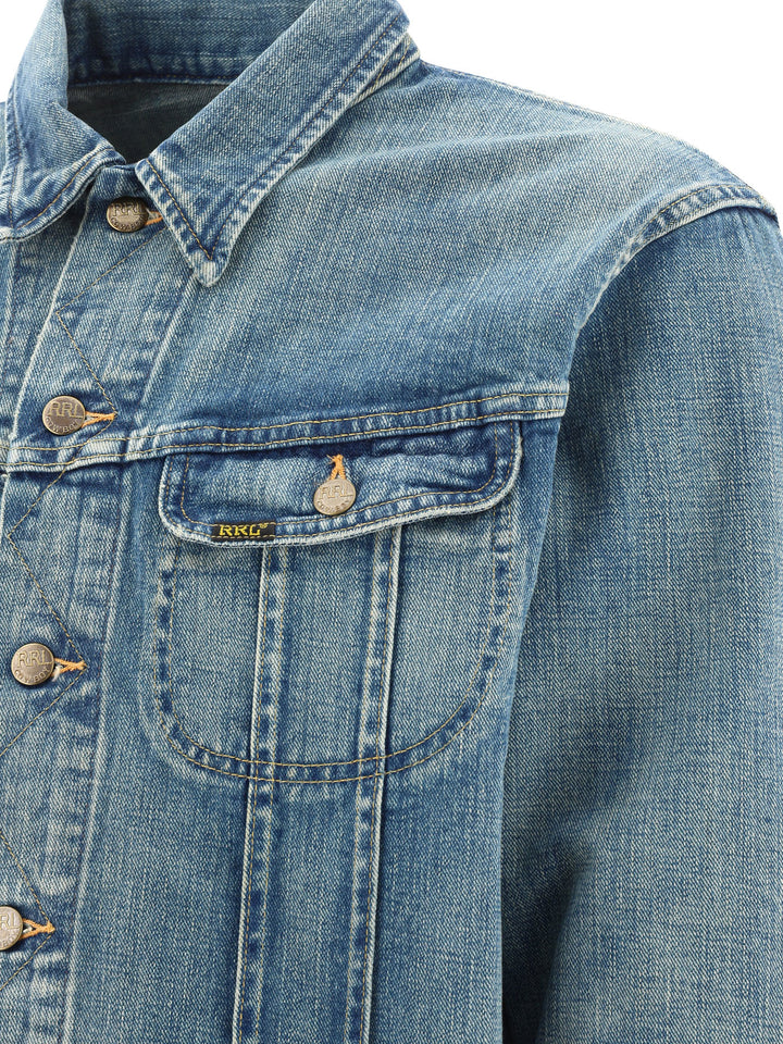 Rrl By Ralph Lauren Leeland Indigo Jackets and Coats - Blu | f122d3d7a895c622e2fe03820278a8e56f9f94f7