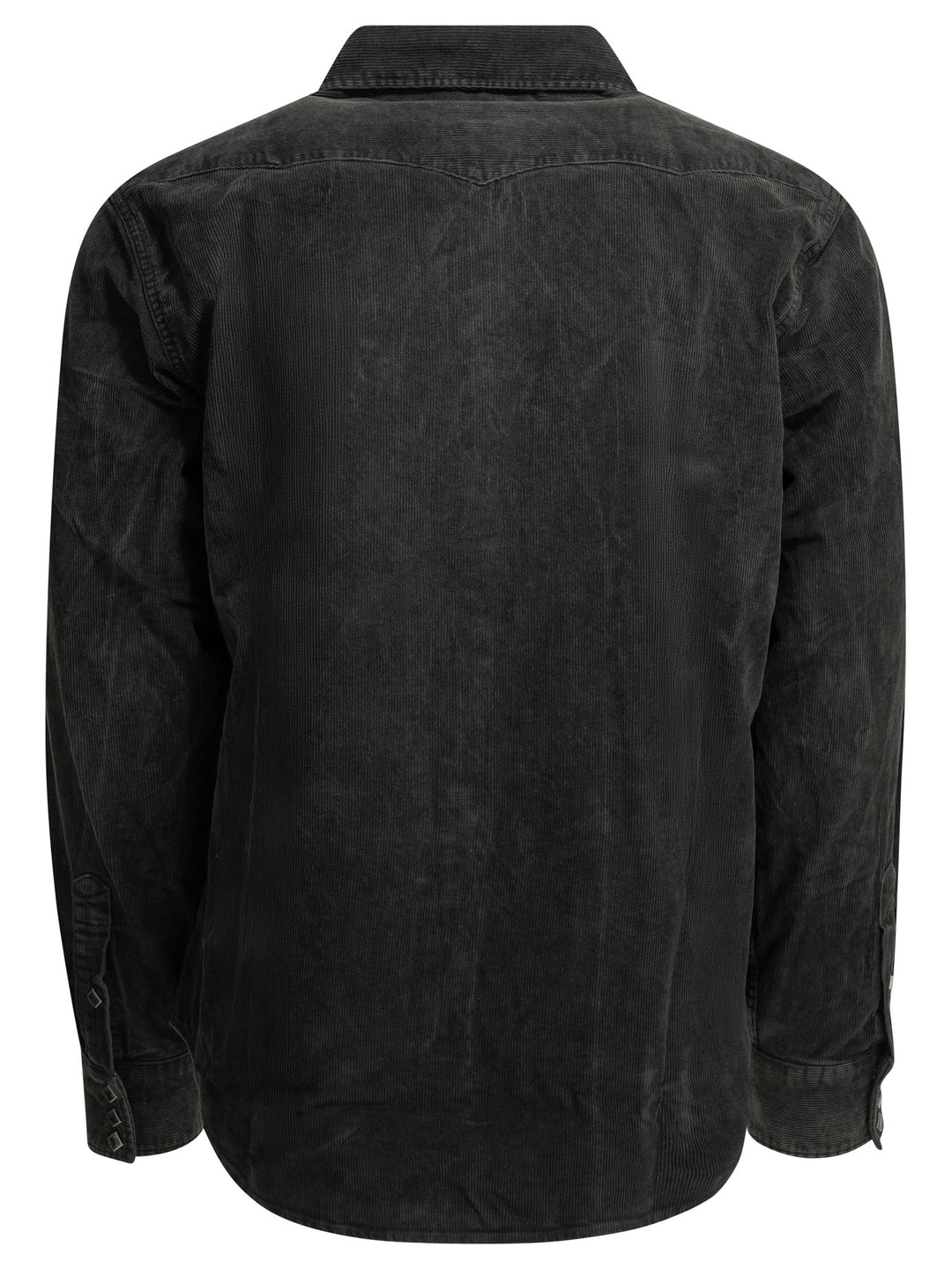 Rrl By Ralph Lauren Casual Corduroy Shirt Shirts - Nero | 906d867033629a4720daf26a7e39a97665f90af7